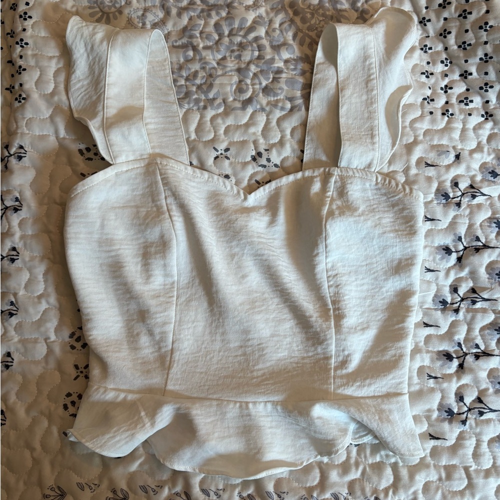Elegant White tank top